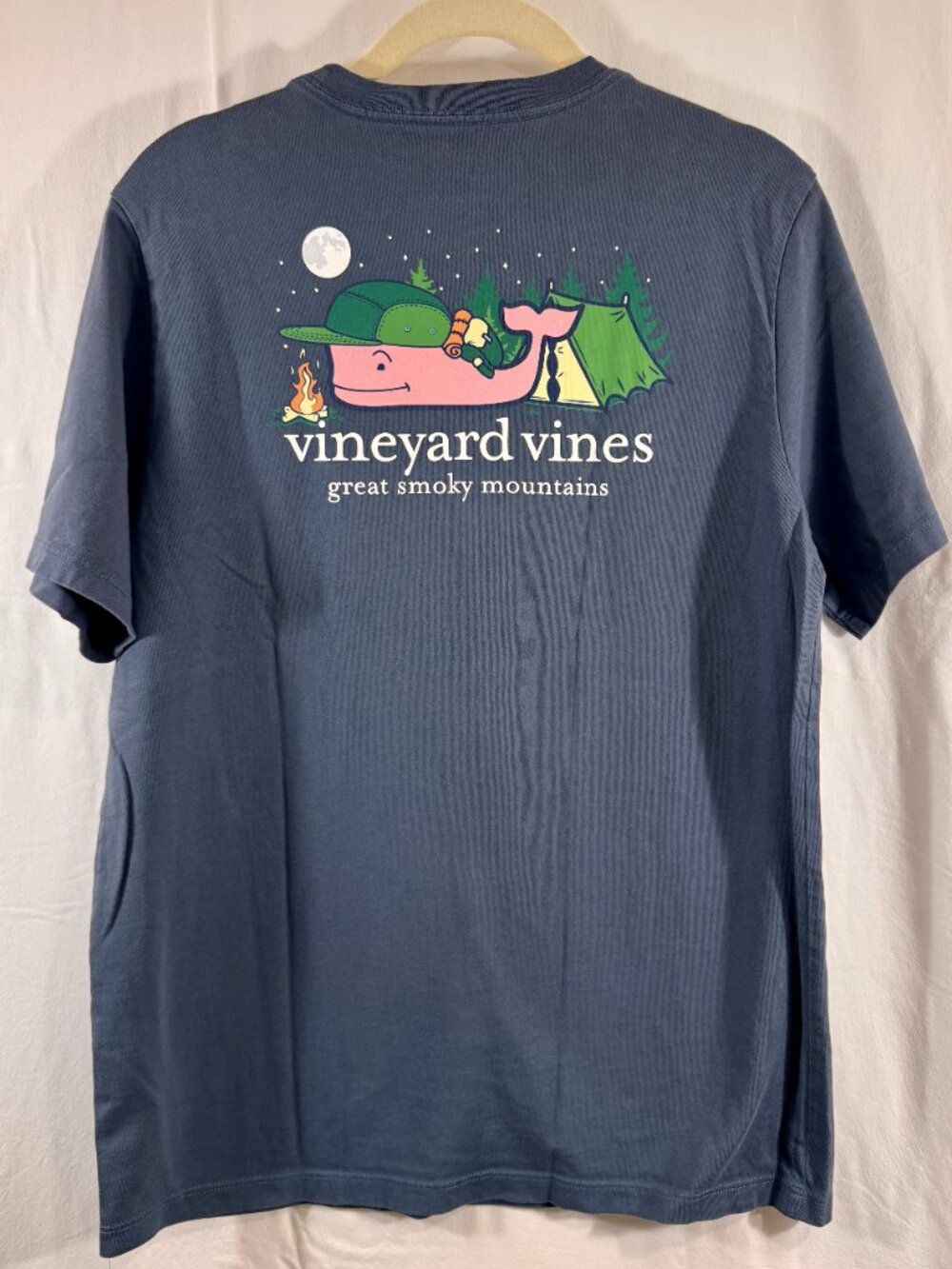 Vineyard Vines Boys XL Lot of 2 Pocket T-Shirts Great Smoky Mountains